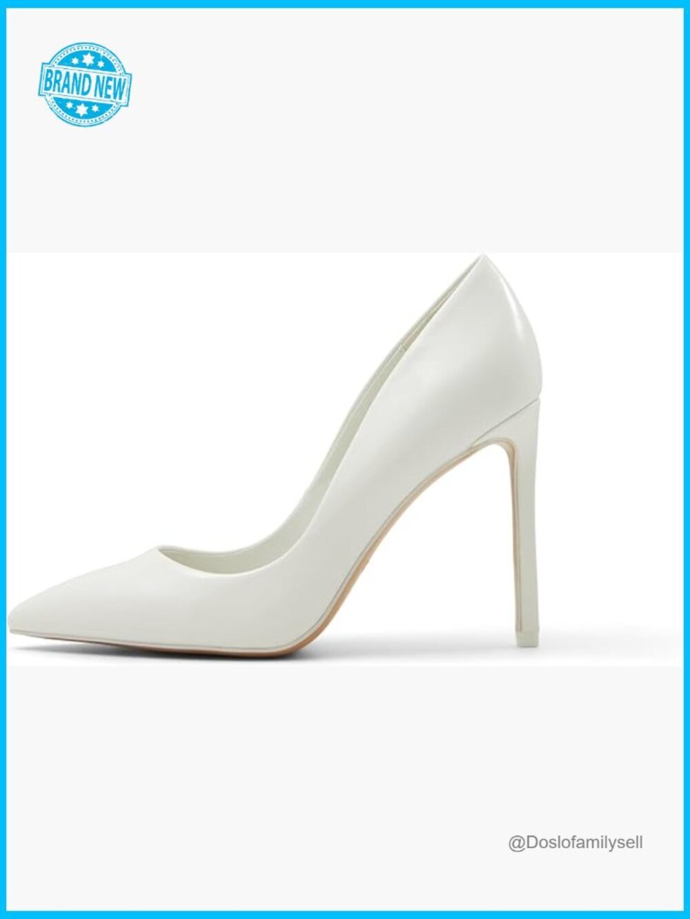 Stiletto Heel Pumps Pointed Toe Slip-On Dressy Shoes for Party